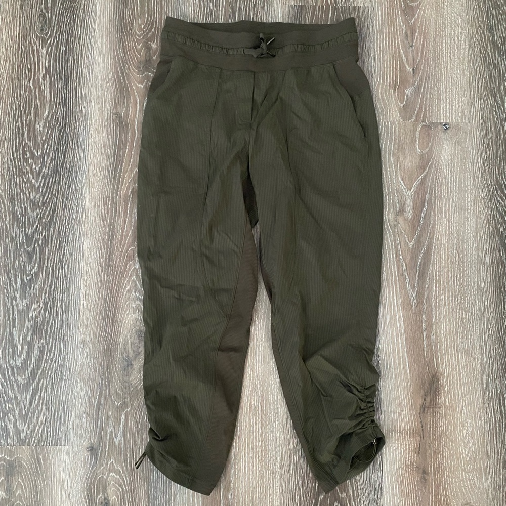 Olive Green Women's Lululemon Dance Studio Pants